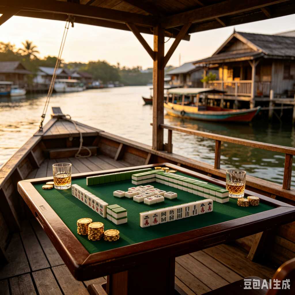 custom art mahjong set