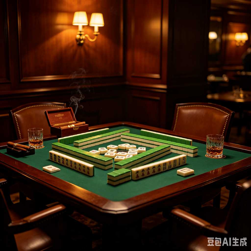 simulated ivory mahjong set