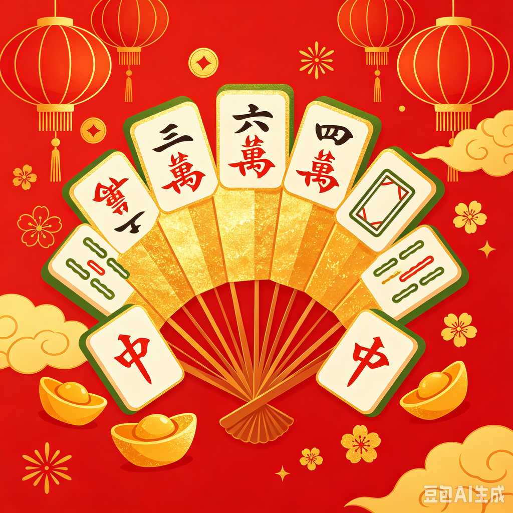 144 tiles chinese mahjong set