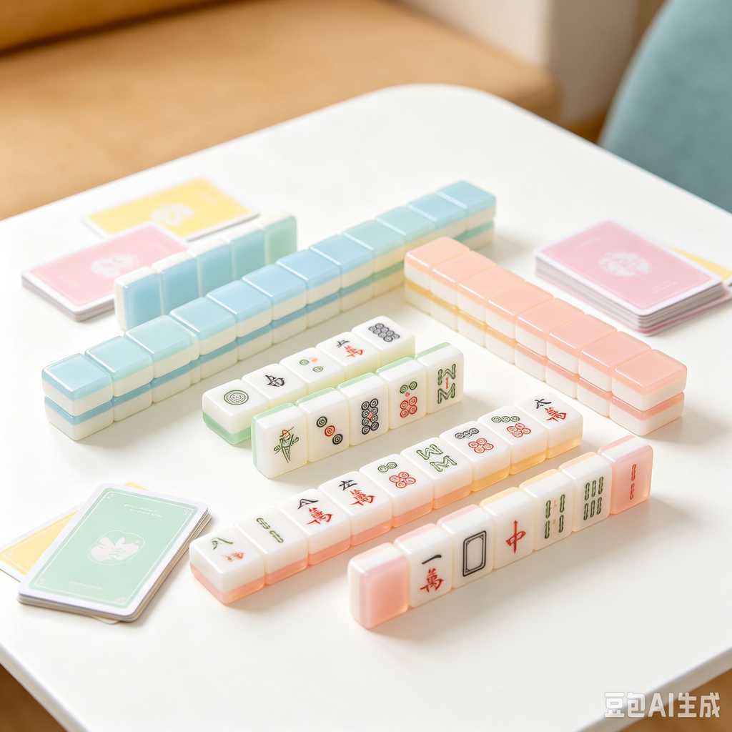 luggage portable mahjong tiles