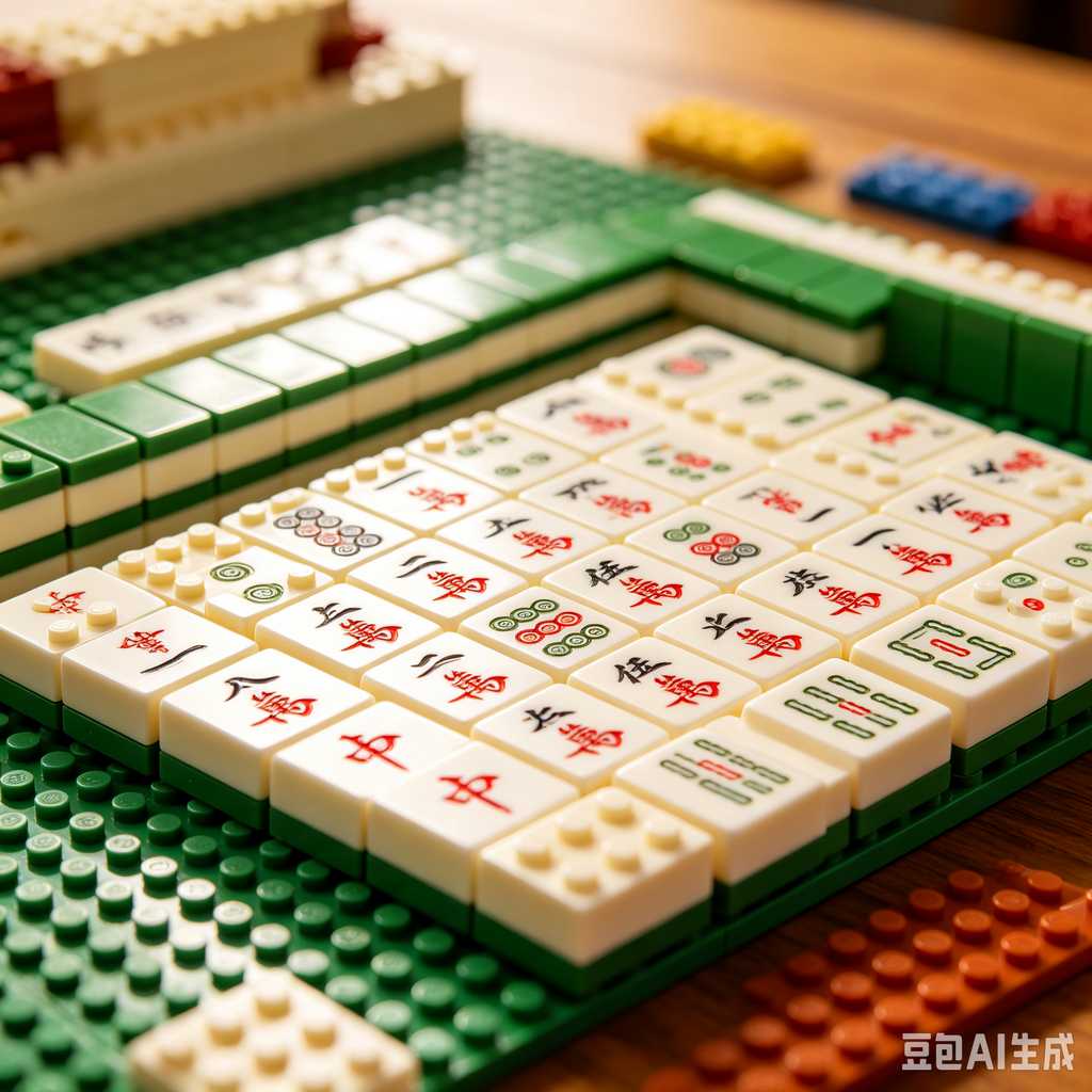 modern minimalist mahjong set