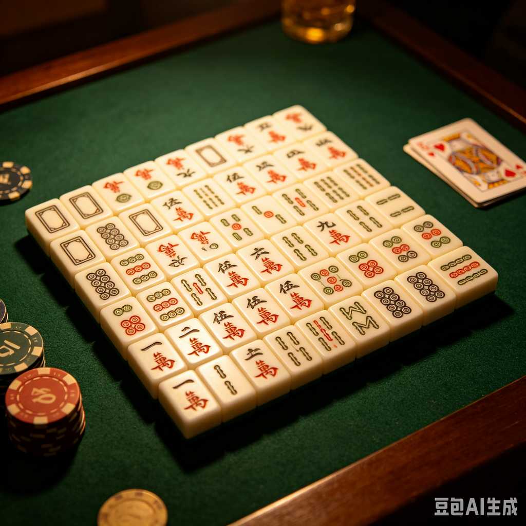 luxury minimalist mahjong set